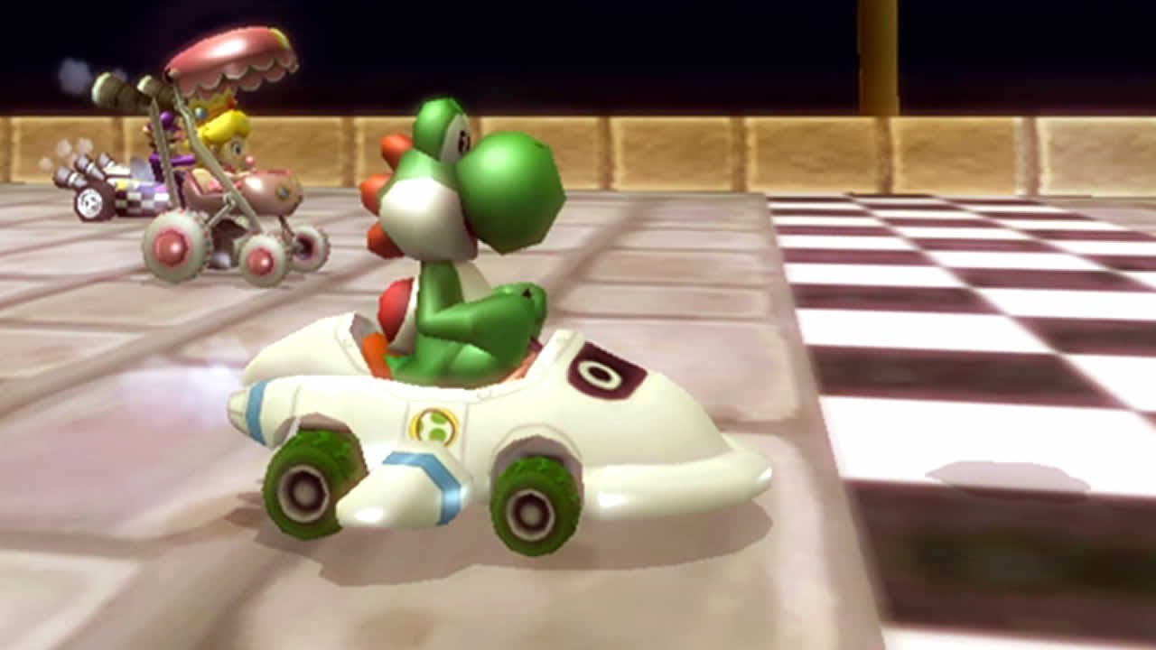Mario Kart Wii - Lightning Cup 50cc (Yoshi Gameplay)