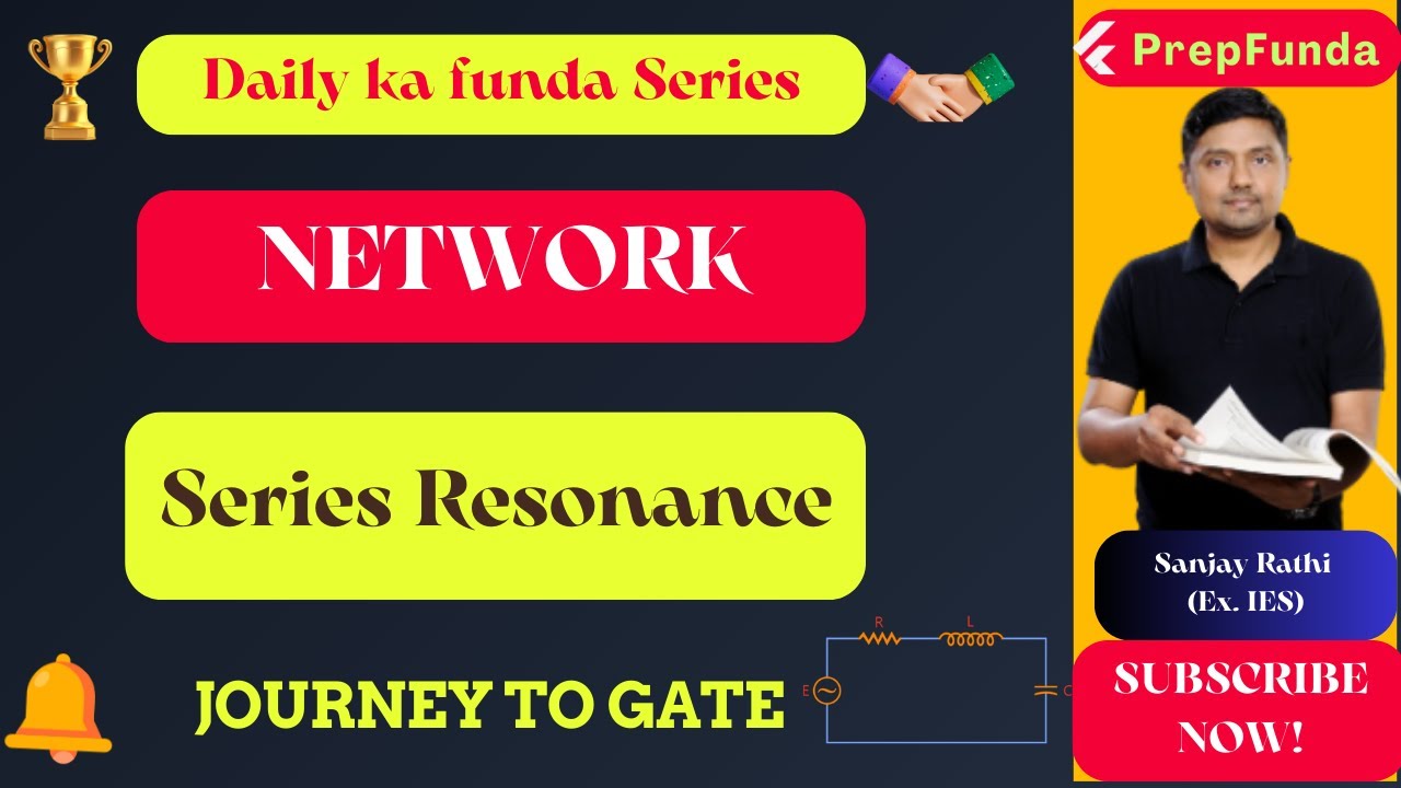 🎯Daily ka Funda: Network - Series Resonance🚀