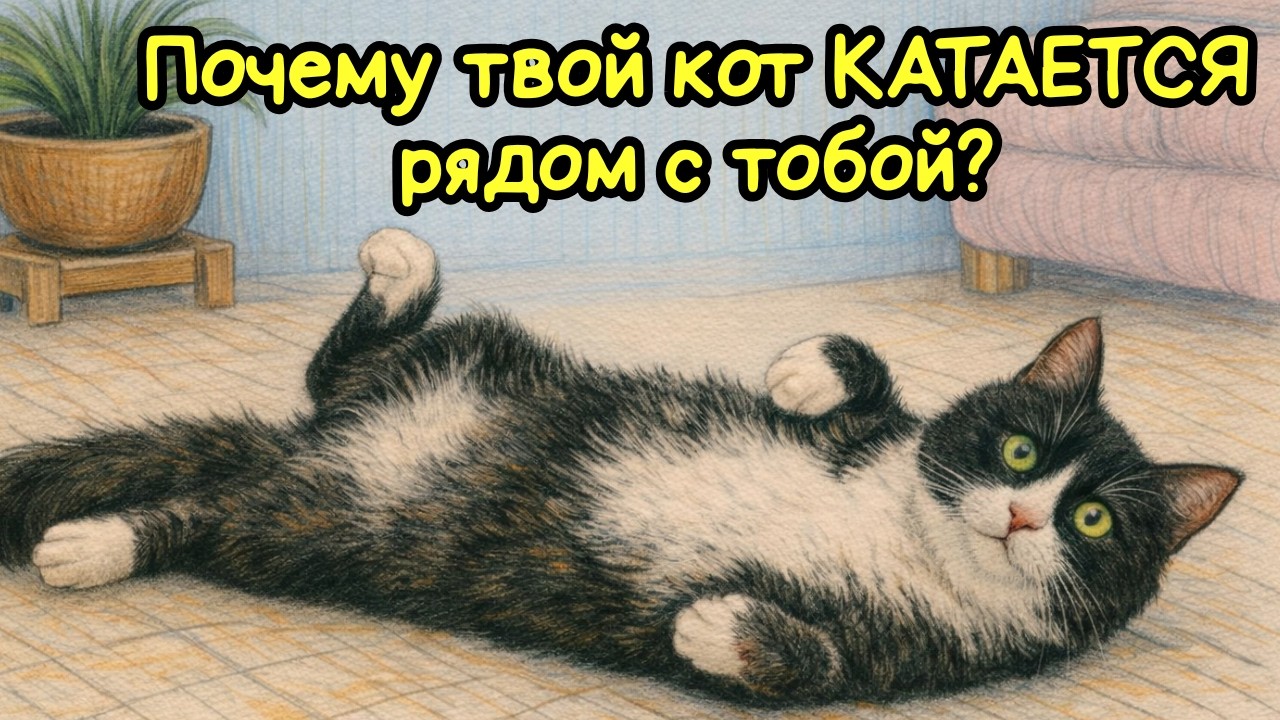 Вот почему твой кот ПЕРЕВОРАЧИВАЕТСЯ, когда тебя видит!