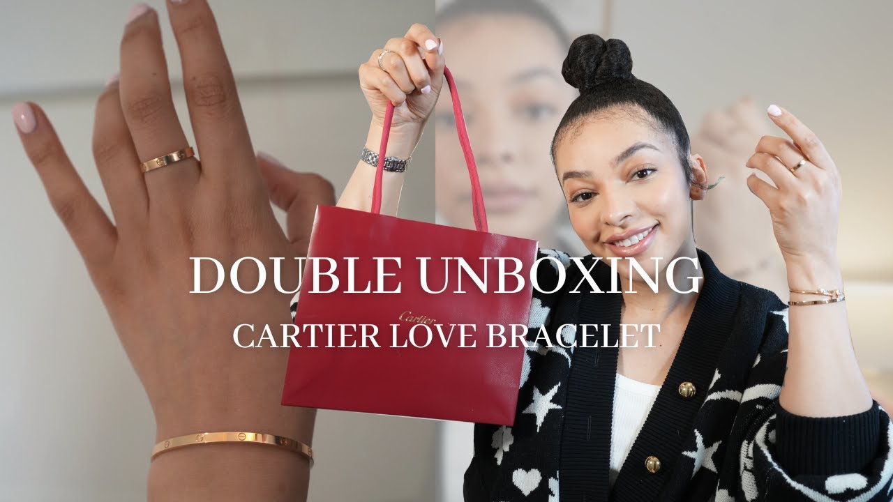 Cartier LOVE bracelet Double unboxing + is it worth it in 2023?