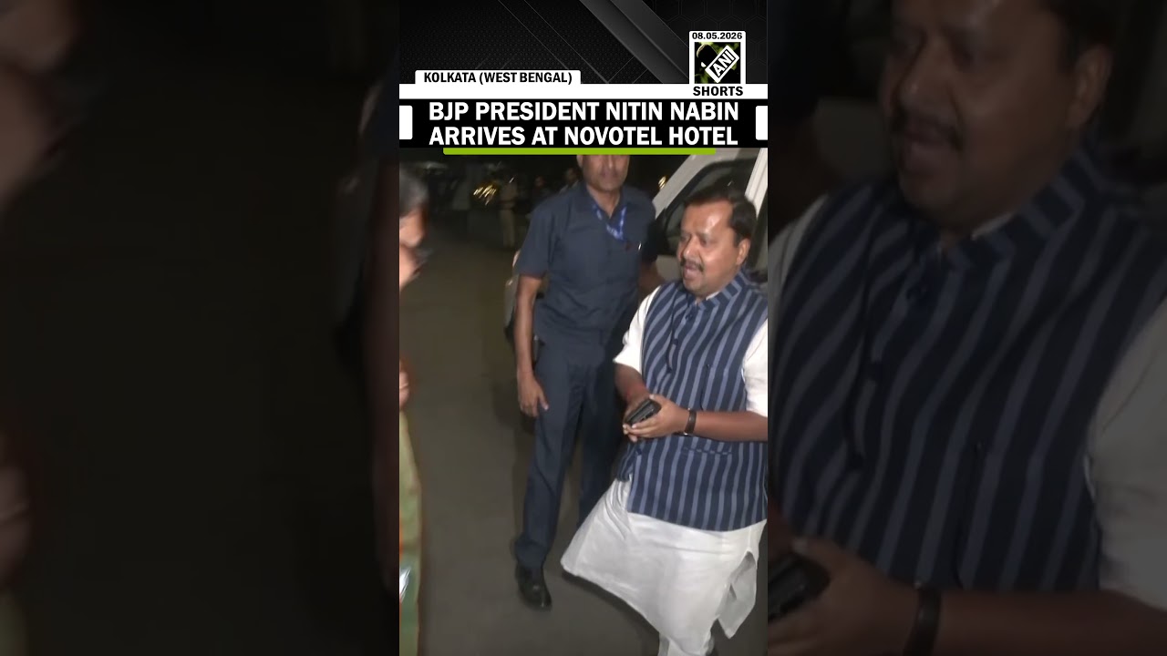 BJP President Nitin Nabin reaches Novotel Hotel in Kolkata ahead of Bengal CM&rsquo;s Oath ceremony