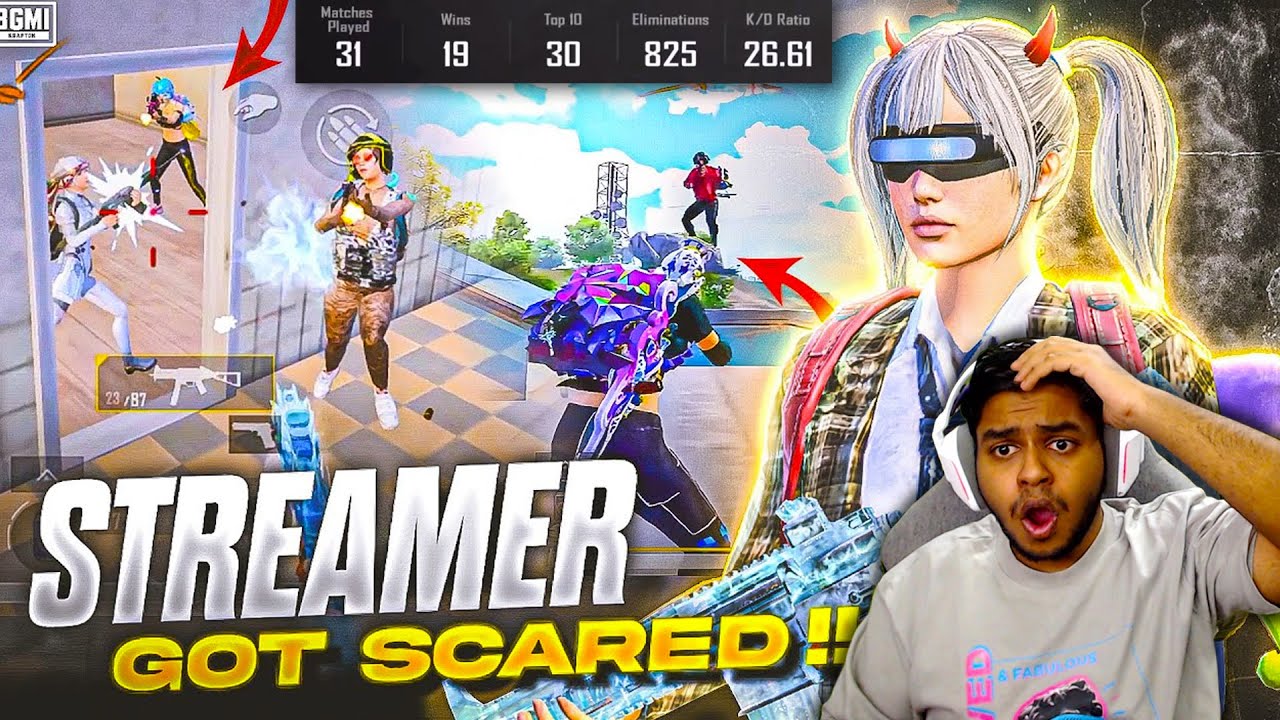 WORLD's RANK 1 REFLEX PLAYER EVEN STREAMERS ARE SCARED ?? TOUOP BEST Moments in PUBG Mobile