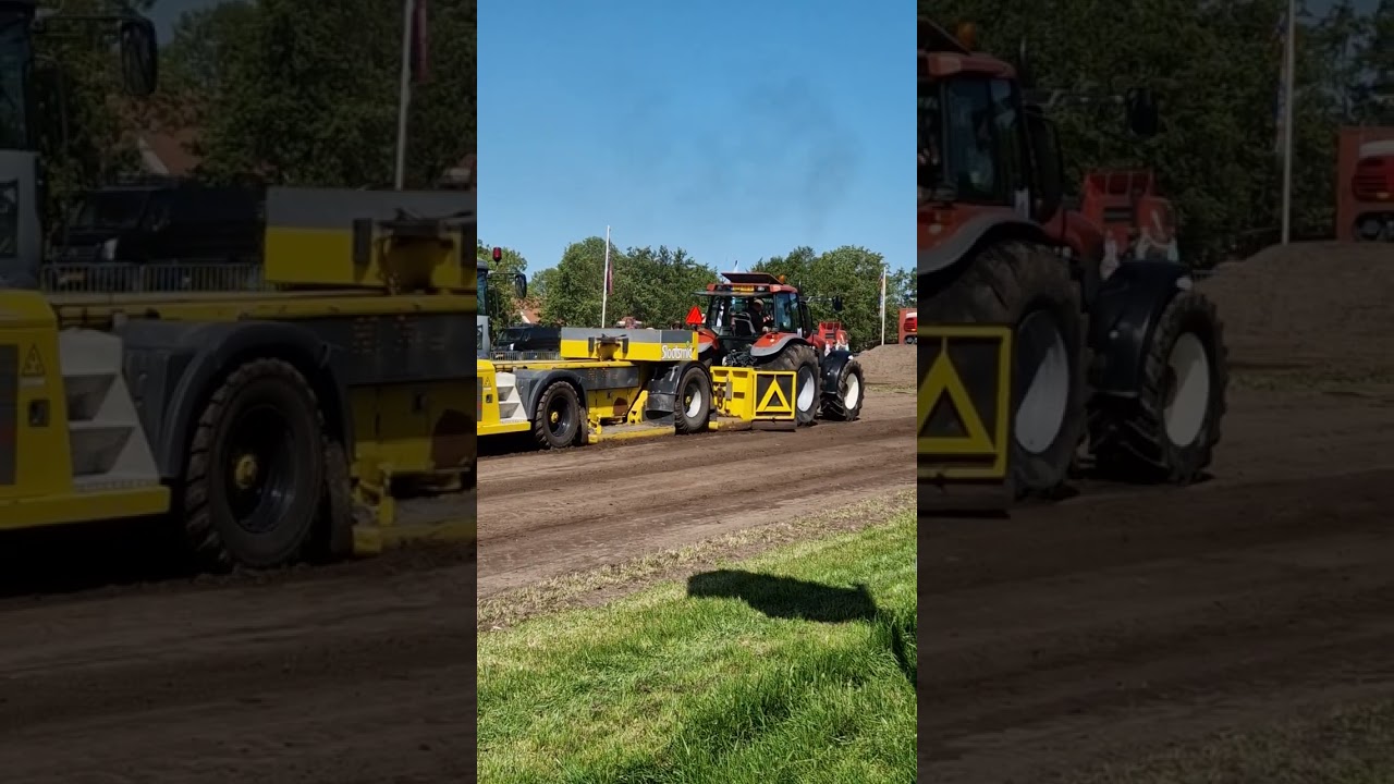 trekkertrek Rinsumageest Andries visser new holland m100
