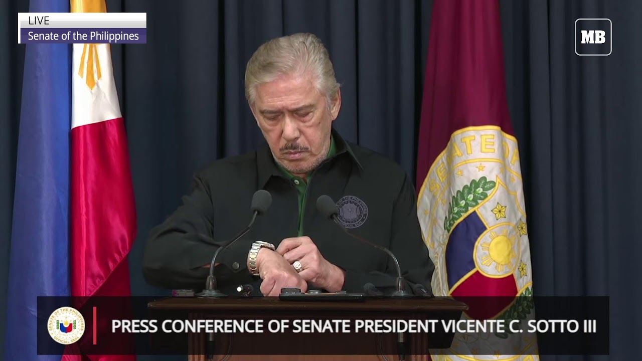 LIVE: Senate President Tito Sotto III holds press conference | Oct. 6