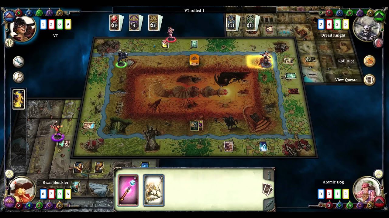 Talisman - Another Sudden Death Example (Full Game)