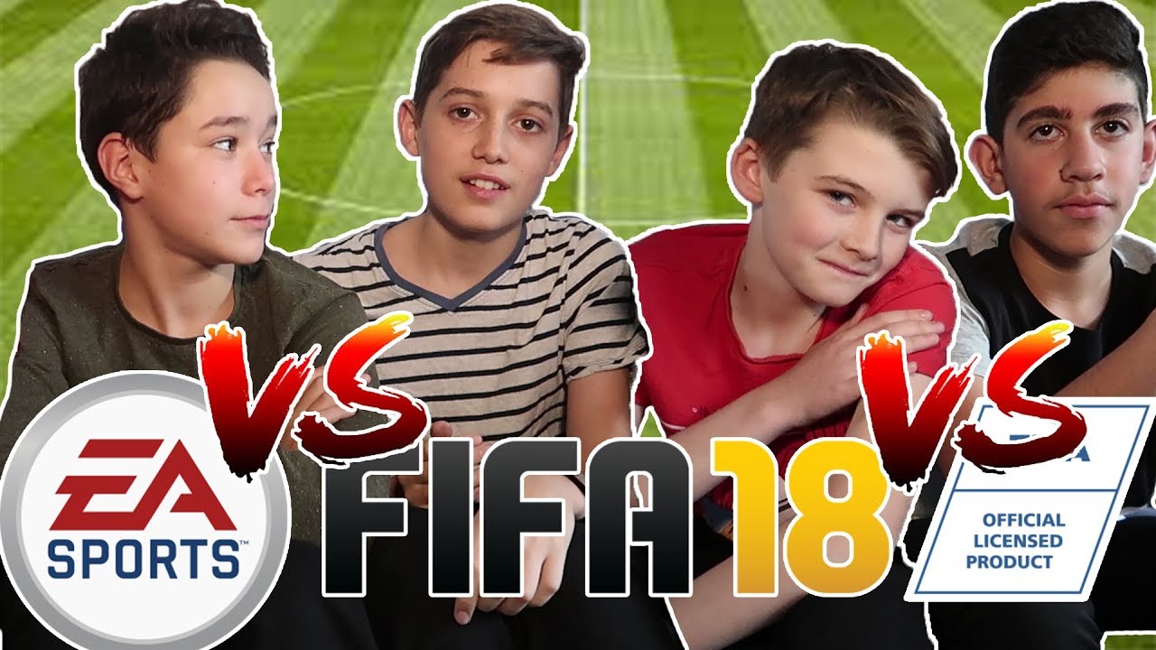 FIFA 18 (PS4 Pro) - Fifa Kids Gaming! 🙈 ⚽