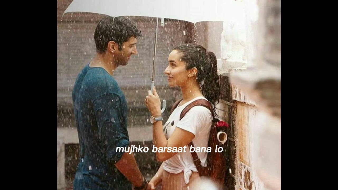 mujhko barsaat bana lo (sped up)