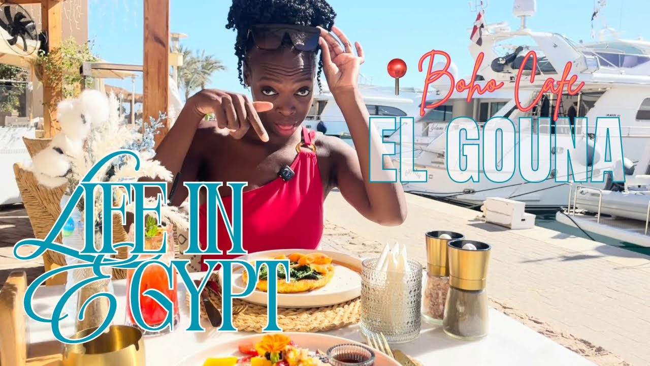 Моя жизнь за границей в Египте 🇪🇬 | Бранч в Эль-Гуне 📍 Кафе Boho