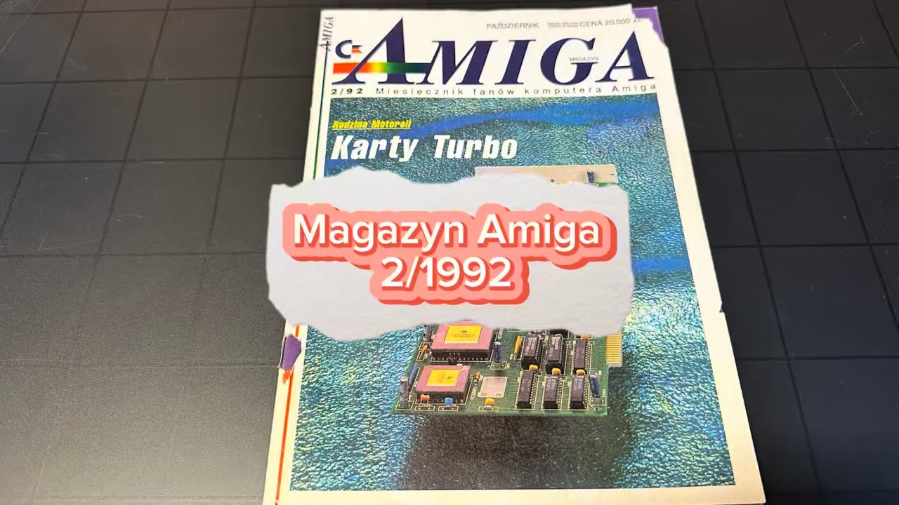 Retro prasa: Magazyn Amiga 2/92 | Amigowe karty turbo! #RetroPrasa #Amiga