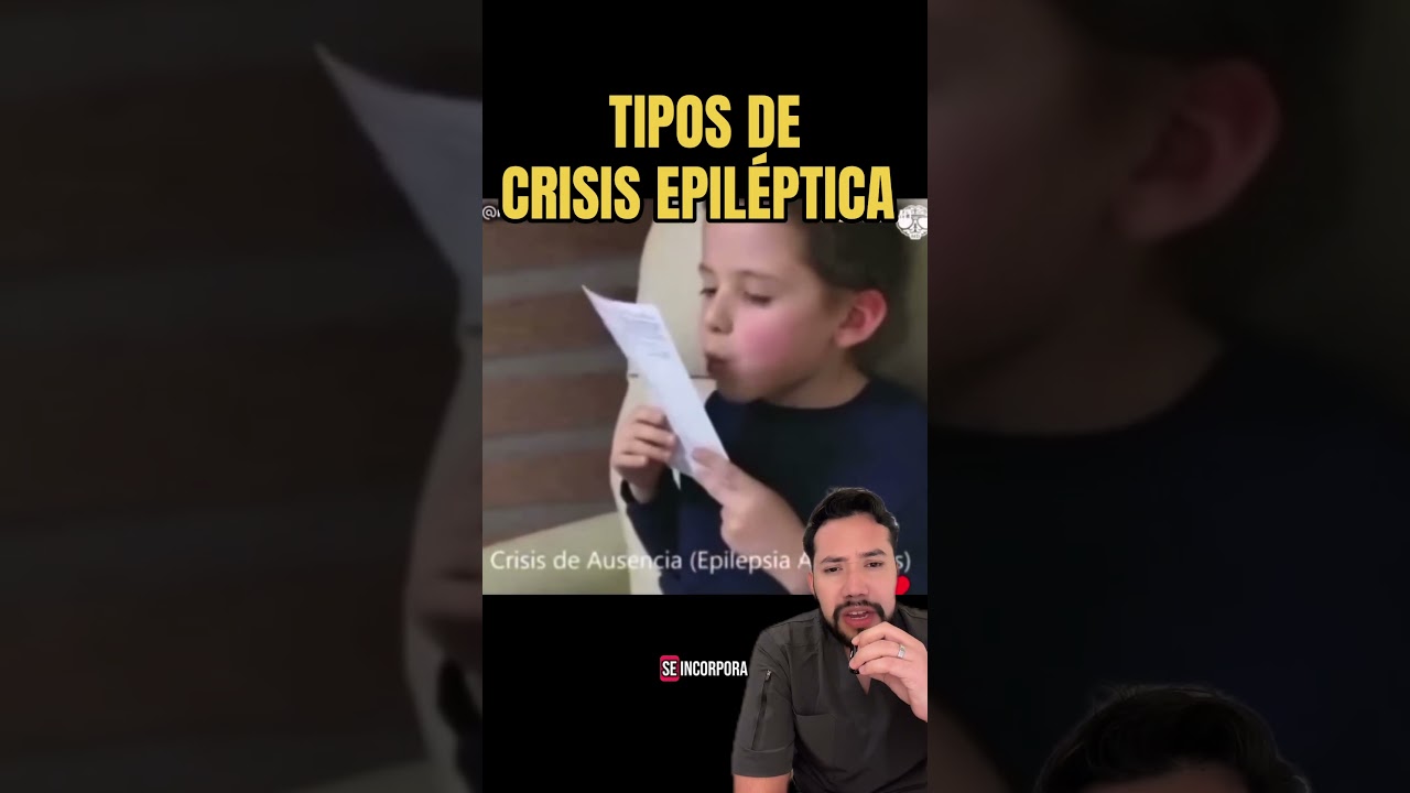TIPOS DE EPILEPSIA Y CRISIS EPIL&Eacute;PTICAS #neuro #epilepsy #convusiones #convulsion #anticonvulsivo