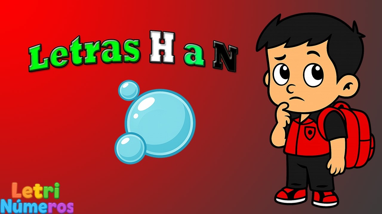 ¡Descubre Las Letras Mágicas desde la  H a la  N!  🐸📚 | LetriNúmeros