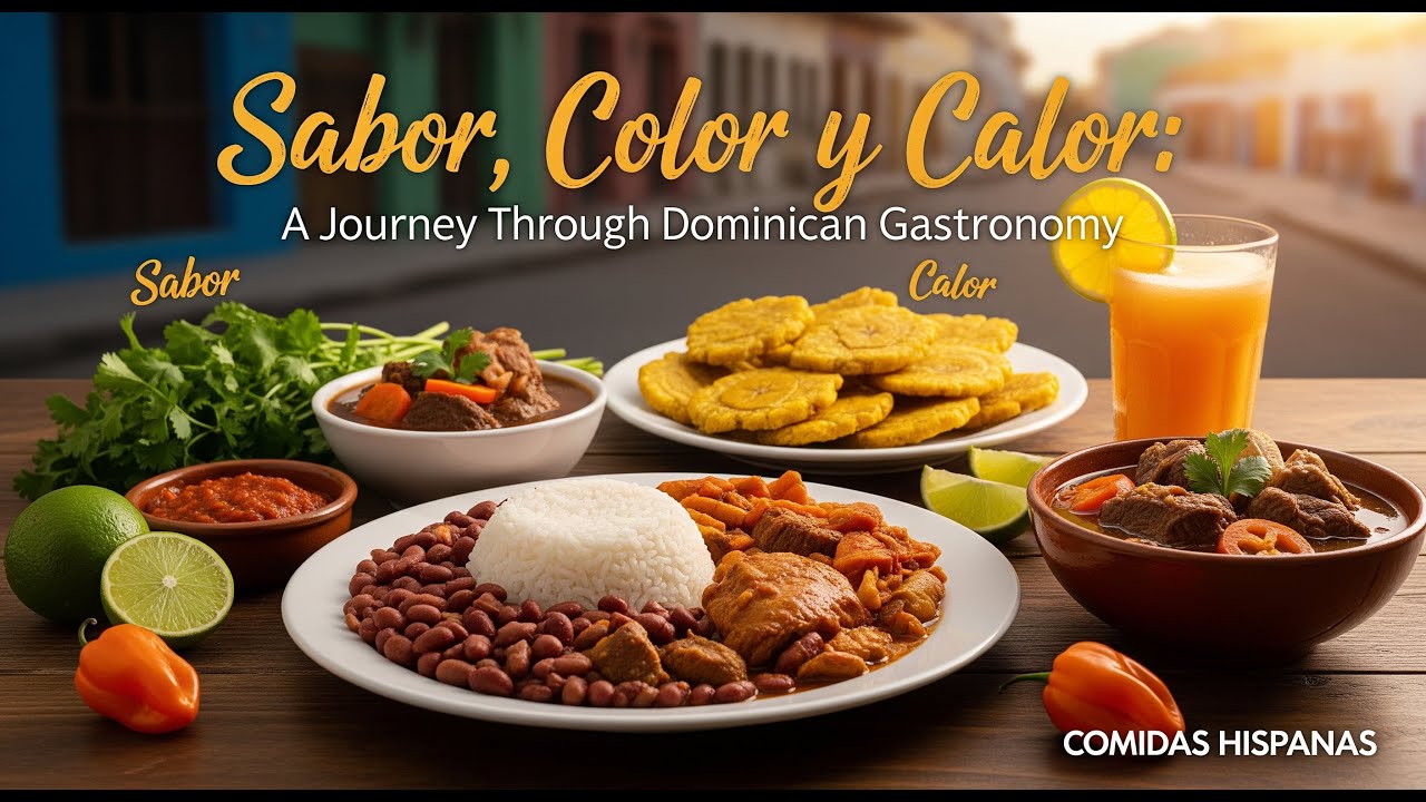 Sabor, Color y Calor: Un Viaje Completo por la Gastronomía Dominicana 🇩🇴