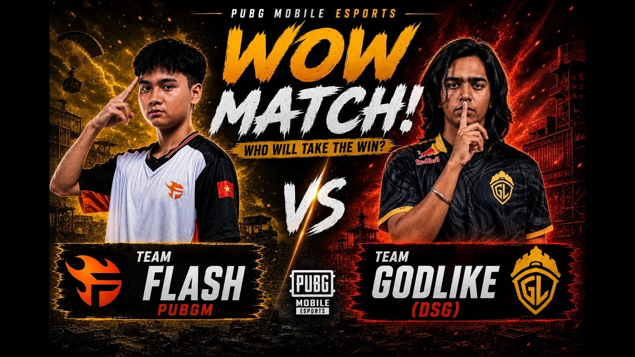Godlike(DSG) VS Team Flash WOW MODE! | TOPZ POV | Can GodLike Finally End Team Flash's Dominance?