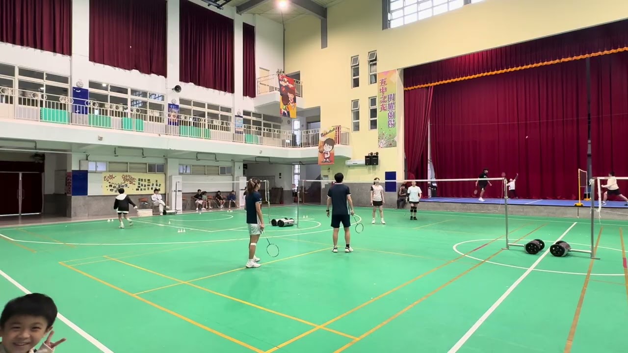 115/1/11五中週日場 詩涵 岱麟 vs 小倫 小函