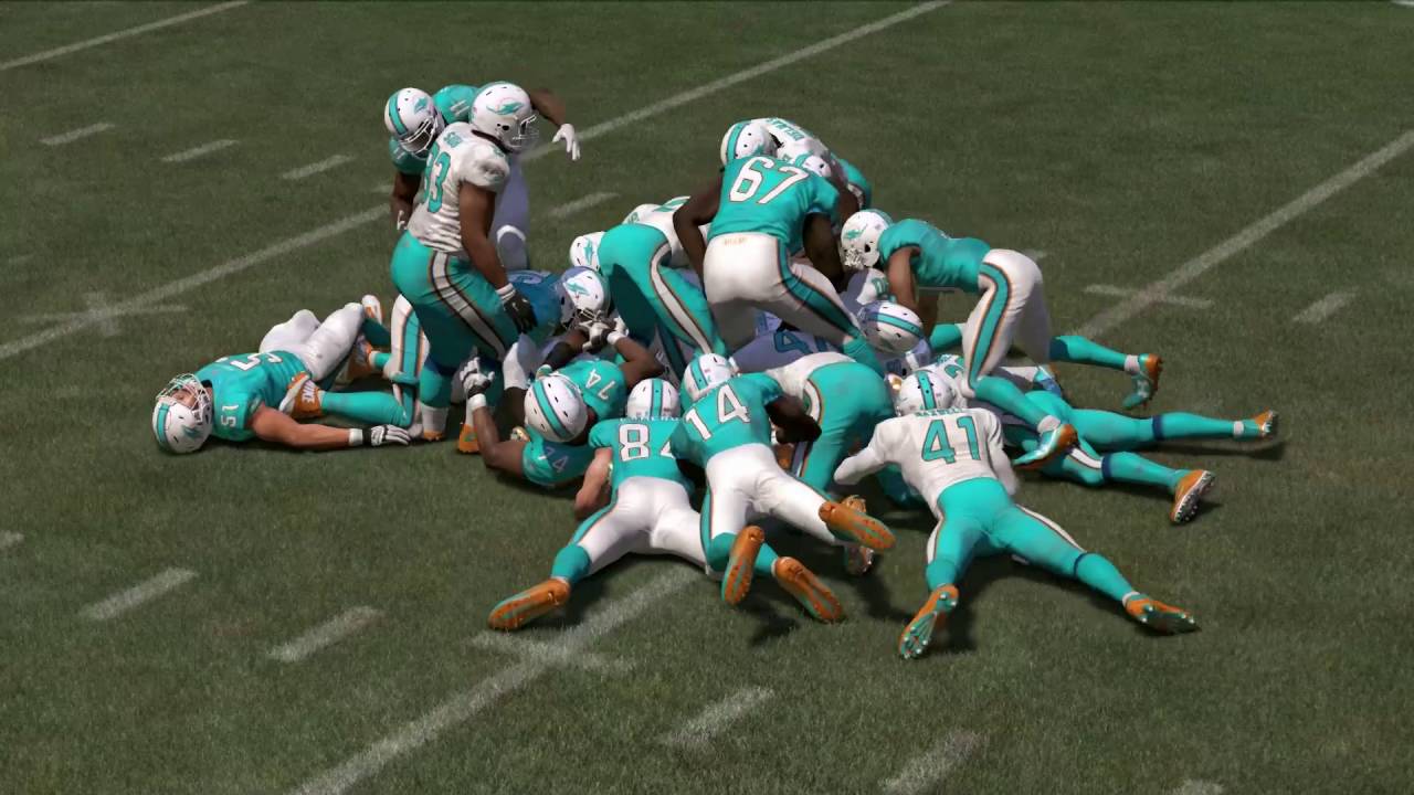 Madden NFL - Every player on Field Dog Pile GLITCH!