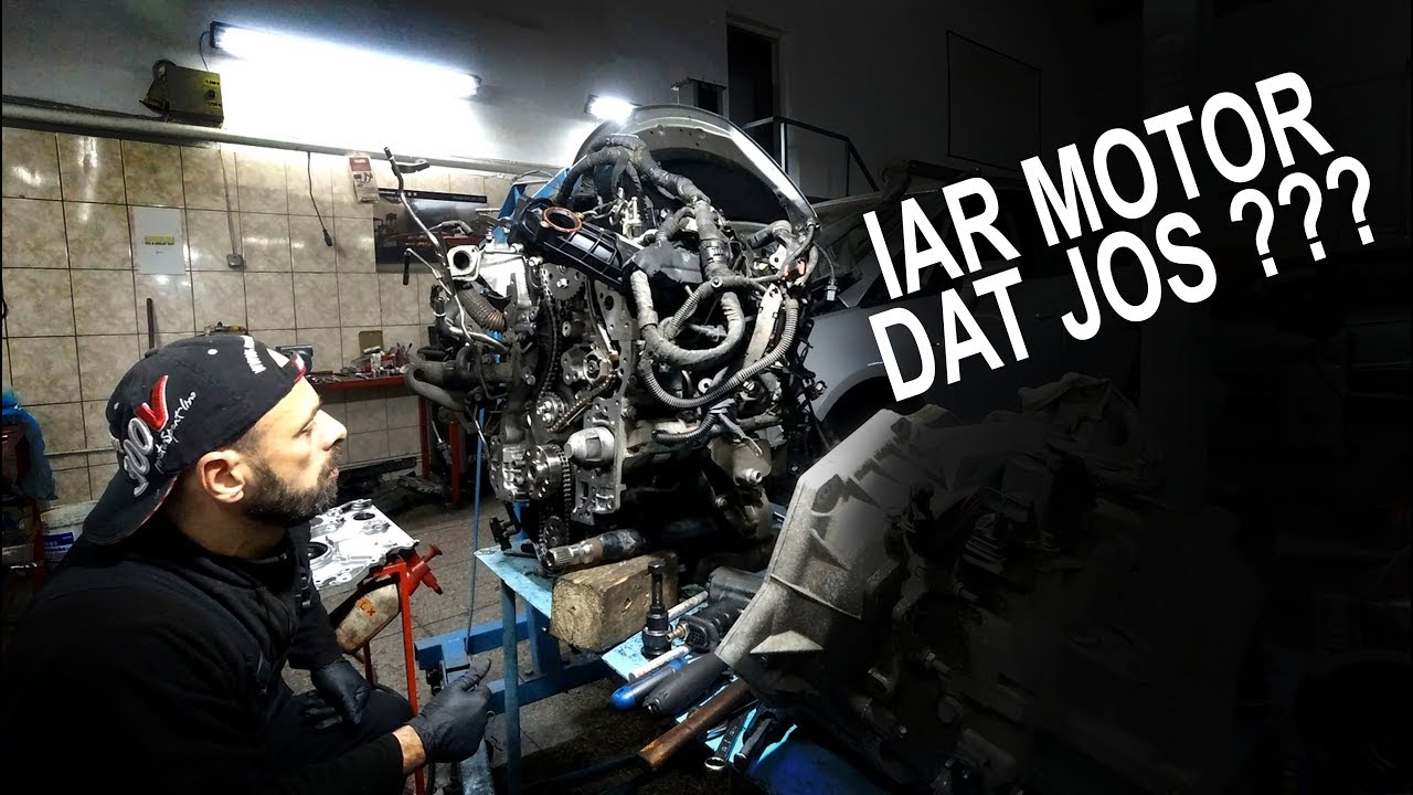 Distributie lant Opel 1.6 CDTI - cum se face? (cu motor dat jos) #51