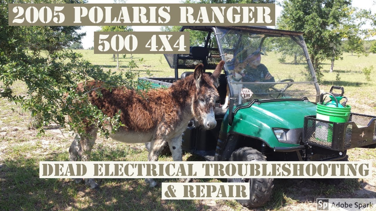 Polaris Ranger 4x4 Dead Electrical DIY troubleshooting & repair