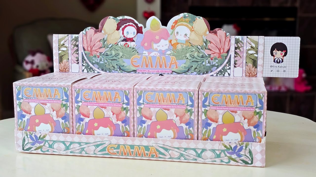 🌷 Lucky Emma Secret Forest Celebration blind box case unboxing!