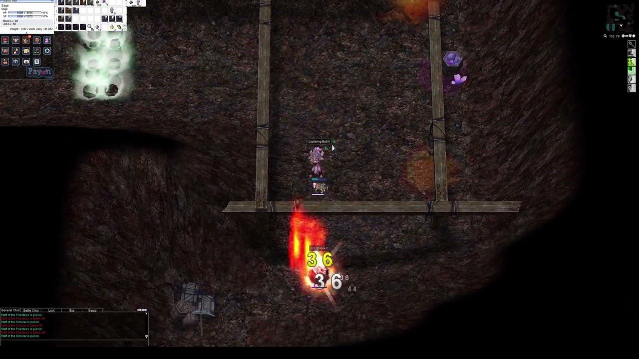 Caster Sage at Muspelheim 2 on Payon Stories