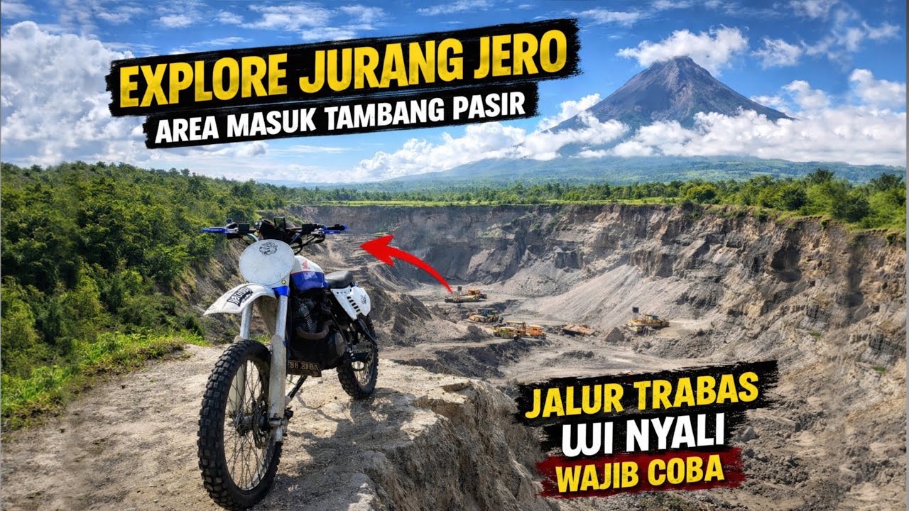 TRAIL VINTAGE EXPLORE JURANG JERO | BLUSUKAN KE AREA TAMBANG