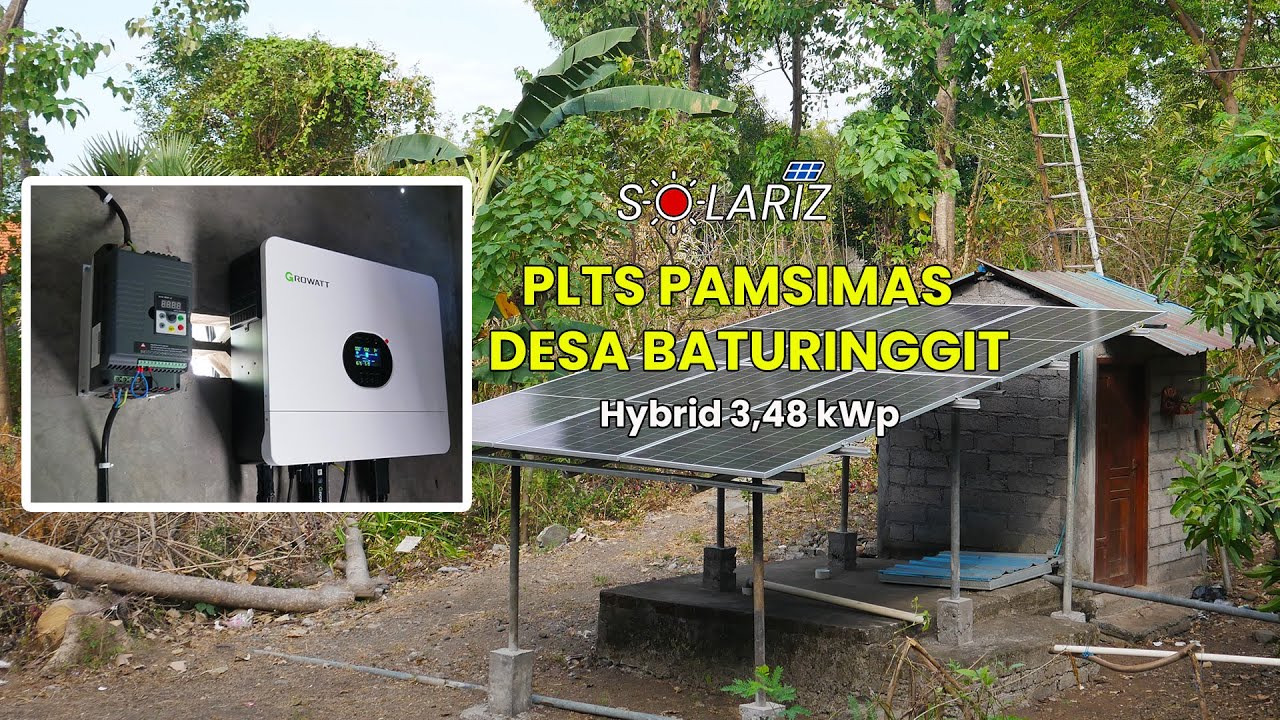 PLTS Pamsimas Baturinggit – Air Bersih dari Matahari untuk Desa
