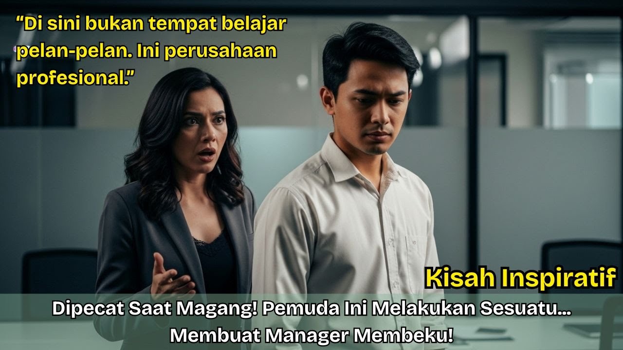 Dipecat Saat Magang, Pemuda Ini Melakukan Sesuatu yang Membuat Manager Membeku