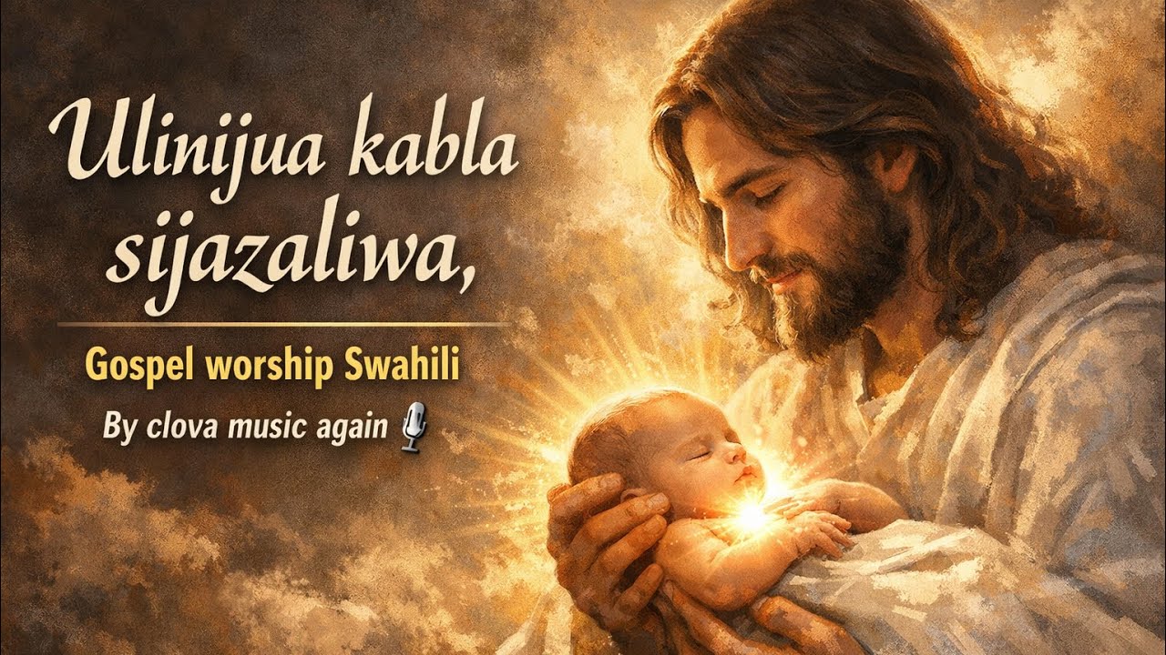 Ulinijua kabla sijazaliwa, 🥺 gospel woshrip swahili 🙌 by clova music again 🎙️ ( ,.🔔..)
