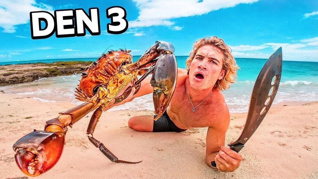 Tři dny jím jen to, co si sám ulovím