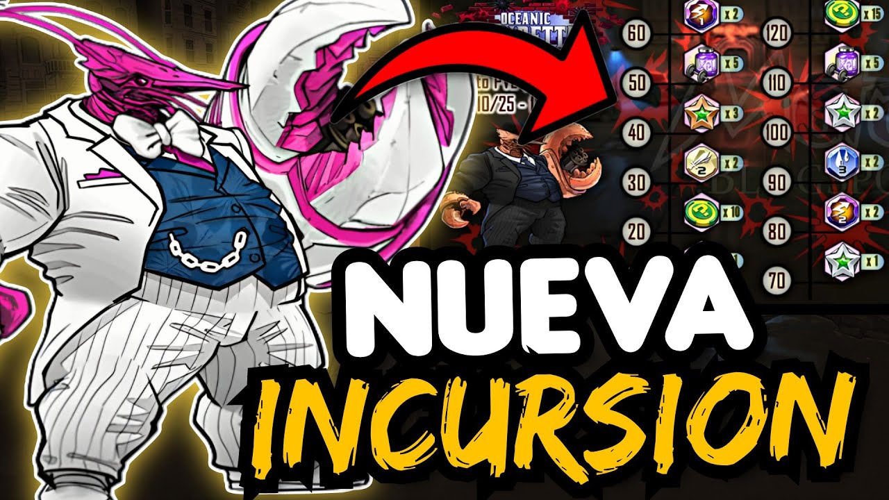 NUEVA INCURSI&Oacute;N OCEANIC VENDETTA | NUEVO MUTANTE DON CREVETONI | RECOMPENSAS Y TODO LO FILTRADO