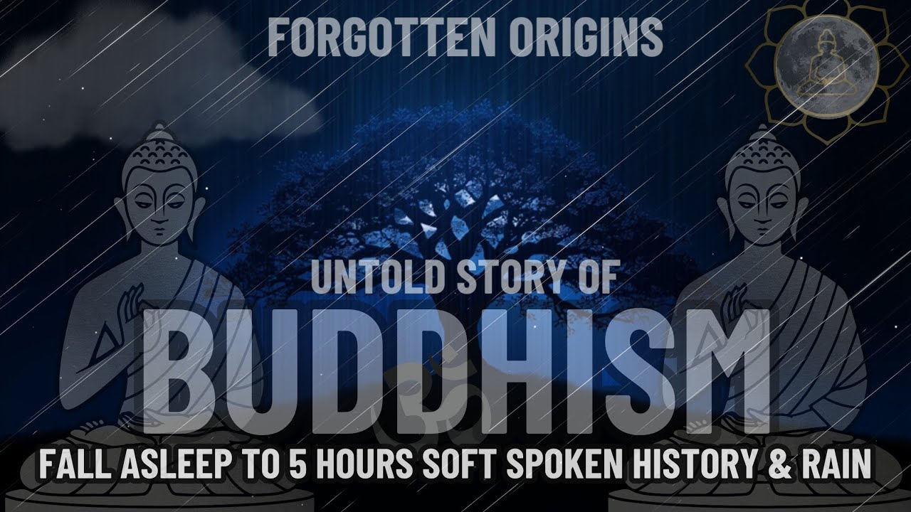 Buddhism- Fall Asleep in Ancient Times 🌧️ The Ultimate 5-Hour Sleep Story (Gentle Rain Background)