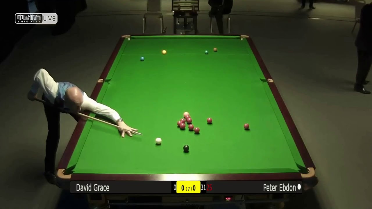 David Grace vs Peter Ebdon Rd2 Gibraltar Open Snooker 2019