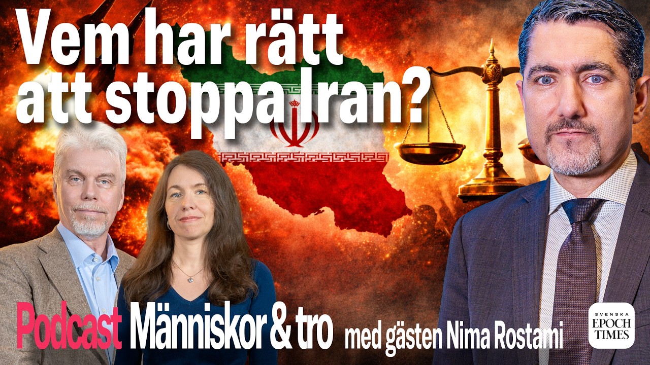 “Vem har rätt att stoppa Iran?” – Iran, folkrätten och kriget som delar världen – med Nima Rostami