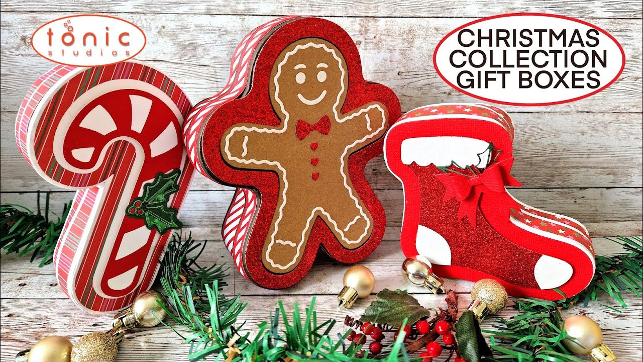 TONIC STUDIOS - CHRISTMAS COLLECTION GIFT BOXES