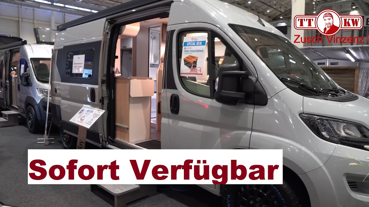 Top Ausstattung auf Fiat Ducato! Mooveo Van 60-DB Kastenwagen Camper Roomtour 2024