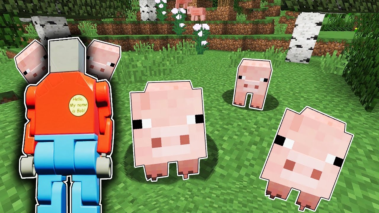 STARTING A BRICK RIGS MONUMENT! - Minecraft Gameplay - Crafting a Billy Bob Statue!