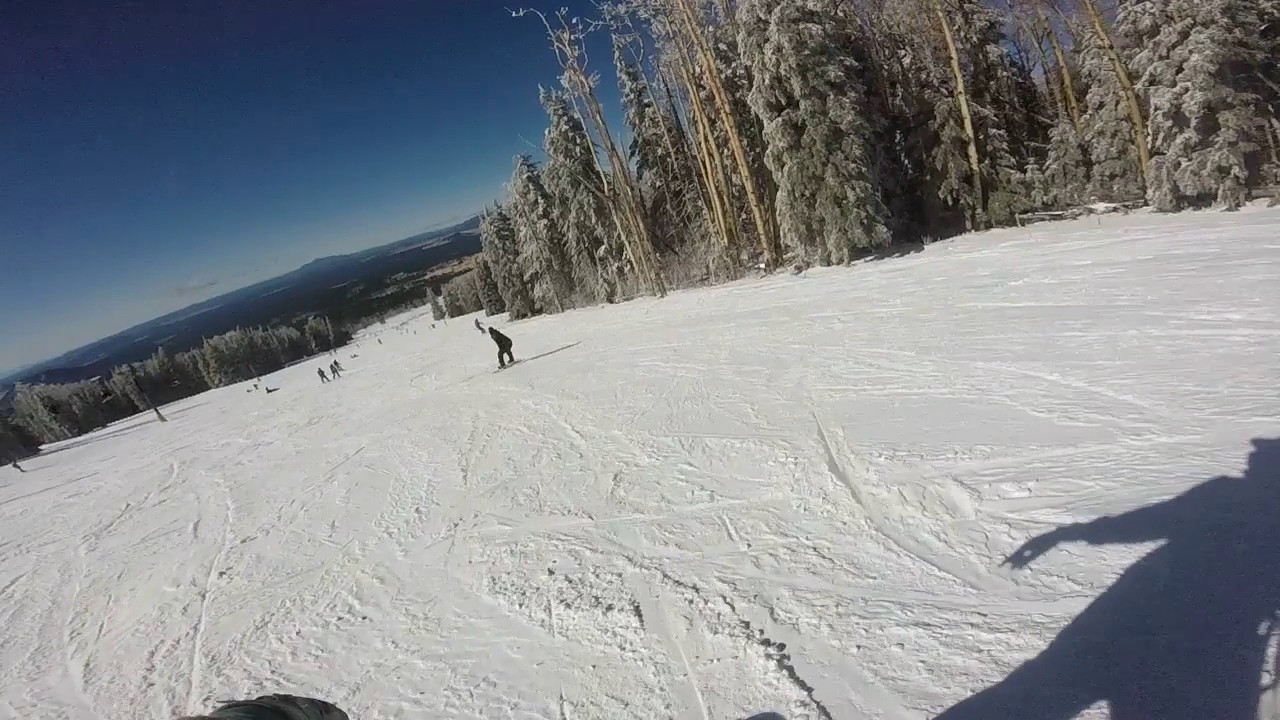 Bunny hill run at Snowbowl