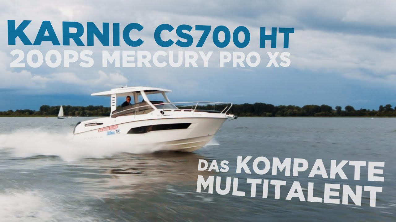 Das kompakte Multitalent - KARNIC CS700 HT | Bootsvorstellung