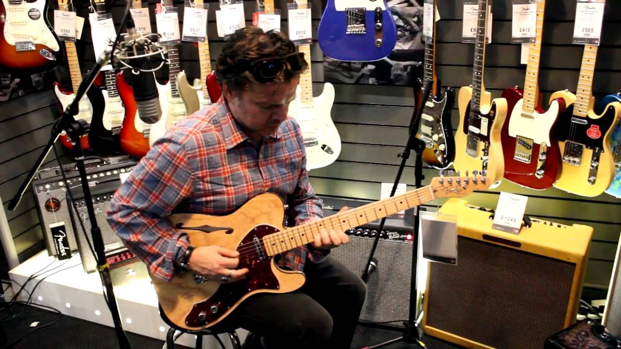 Fender Deluxe Thinline Telecaster review with Damon Chivers