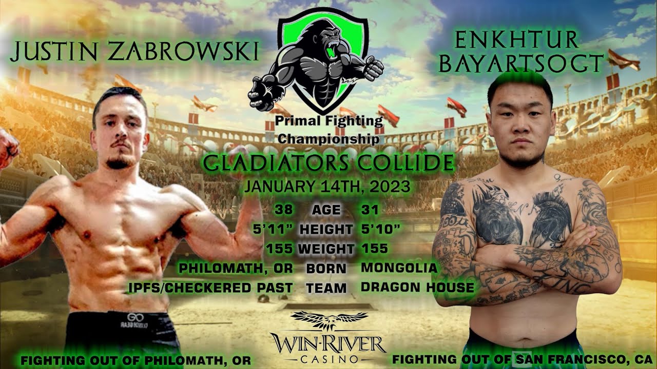 Justin Zabroski v Enkhtur Bayartsogt