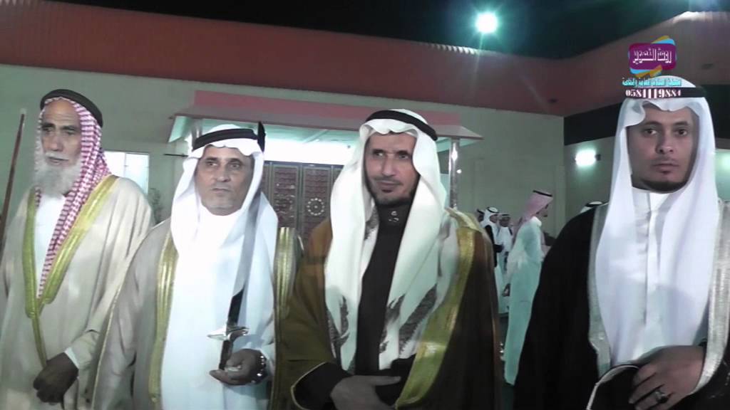 الاستقبال في حفل زواج الشاب طلال والشاب مشعل بن خضر الخالدي