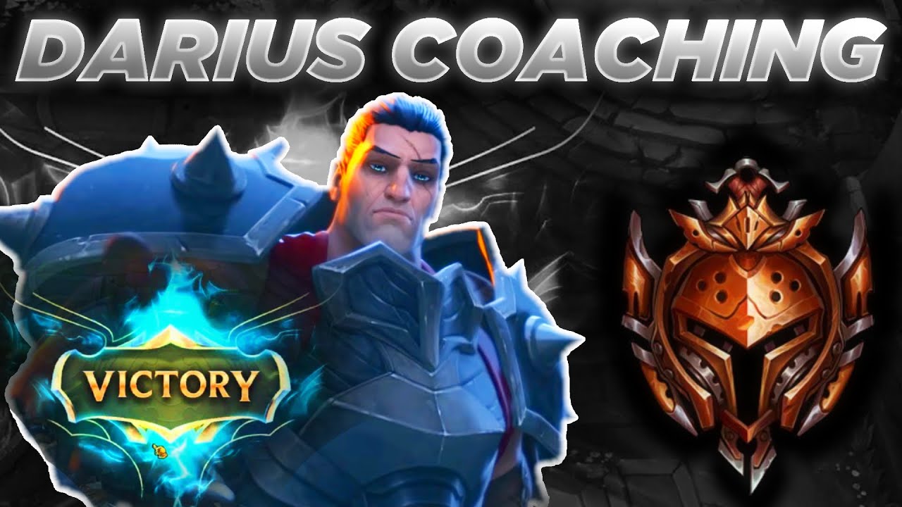 COACHING A BRONZE DARIUS MAIN - LANING, MACRO, TEAMFIGHTING