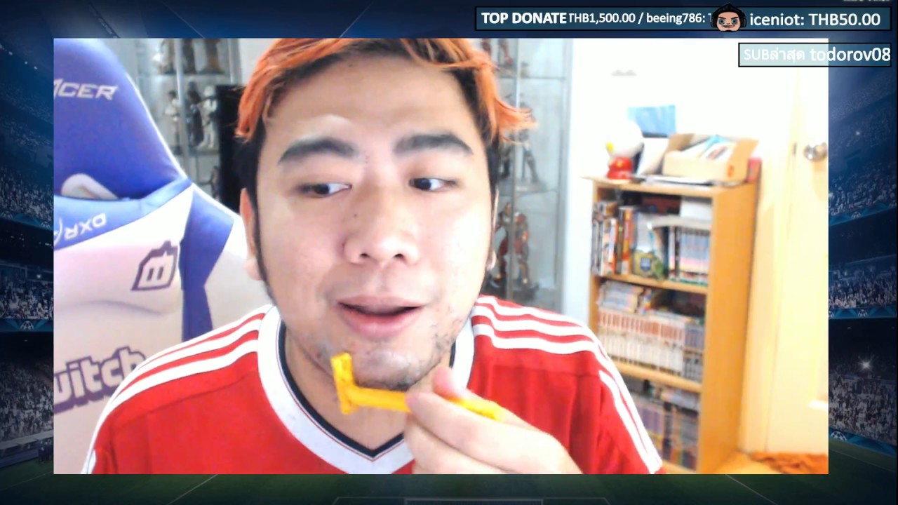 LIVE โกนเคราตามสัญญา+เล่นเกมเพื่อการกุศลมูลนิธิช่วยเหลือคนตาบอดแห่งประเทศไทย!!