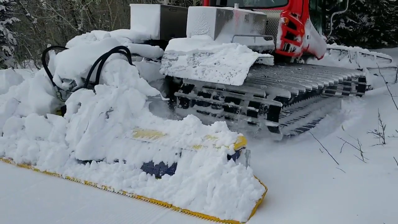 Grooming in Idaho | Pisten Bully 400!