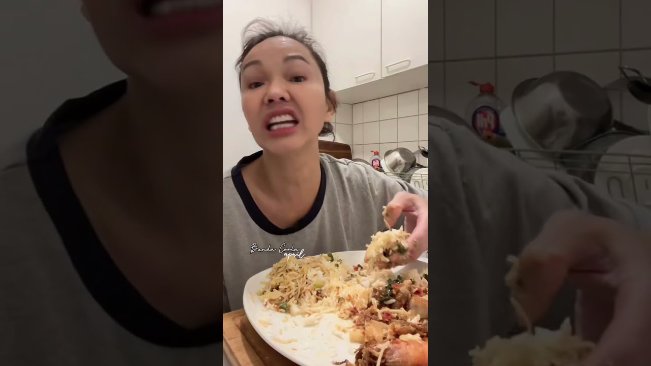 Meriah Bak Semua Menu Warteg ❗Lahapnya Bunda Corla Mukbang