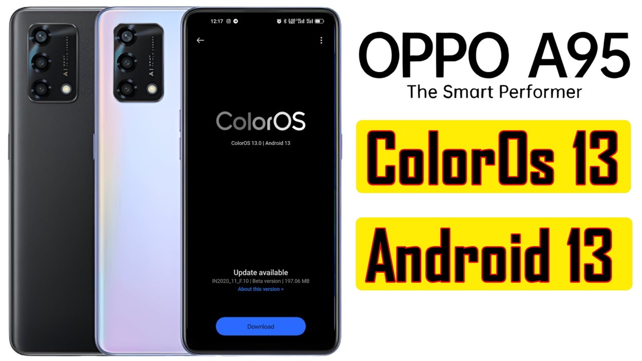 oppo a95 coloros 13 android 13 update | oppo a95 android 13 new update | humble tech