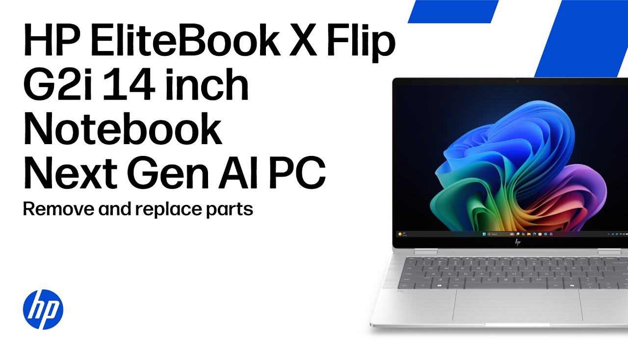 Remove and replace parts | HP EliteBook X Flip G2i 14 inch Notebook Next Gen AI PC