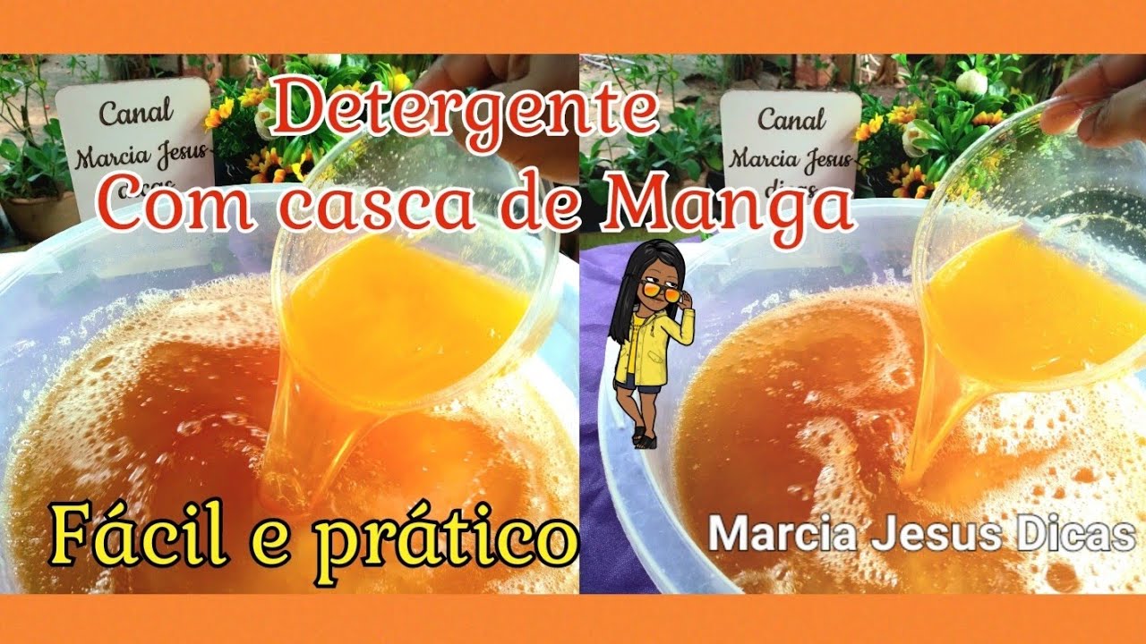 FIQUEI CHOCADA COM A PERFEIÇÃO DESSE DETERGENTE CASCA DE MANGA ÓTIMO PARA LOUCAS E LIMPEZA EM GERAL