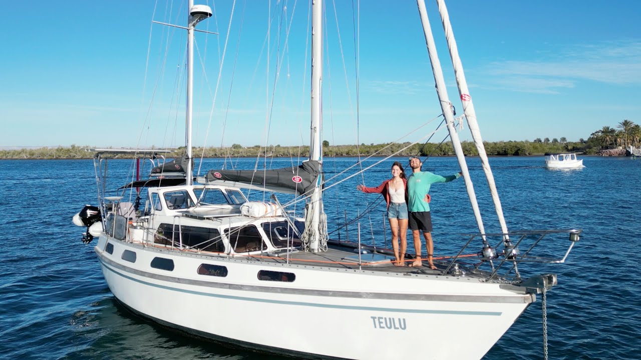 BOAT TOUR of our 40ft LIVEABOARD SAILING BOAT (3 Years Later) // Teulu Tribe