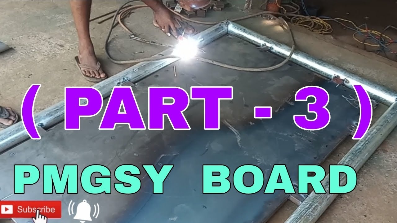 pmgsy  road construction  board (part - 3)