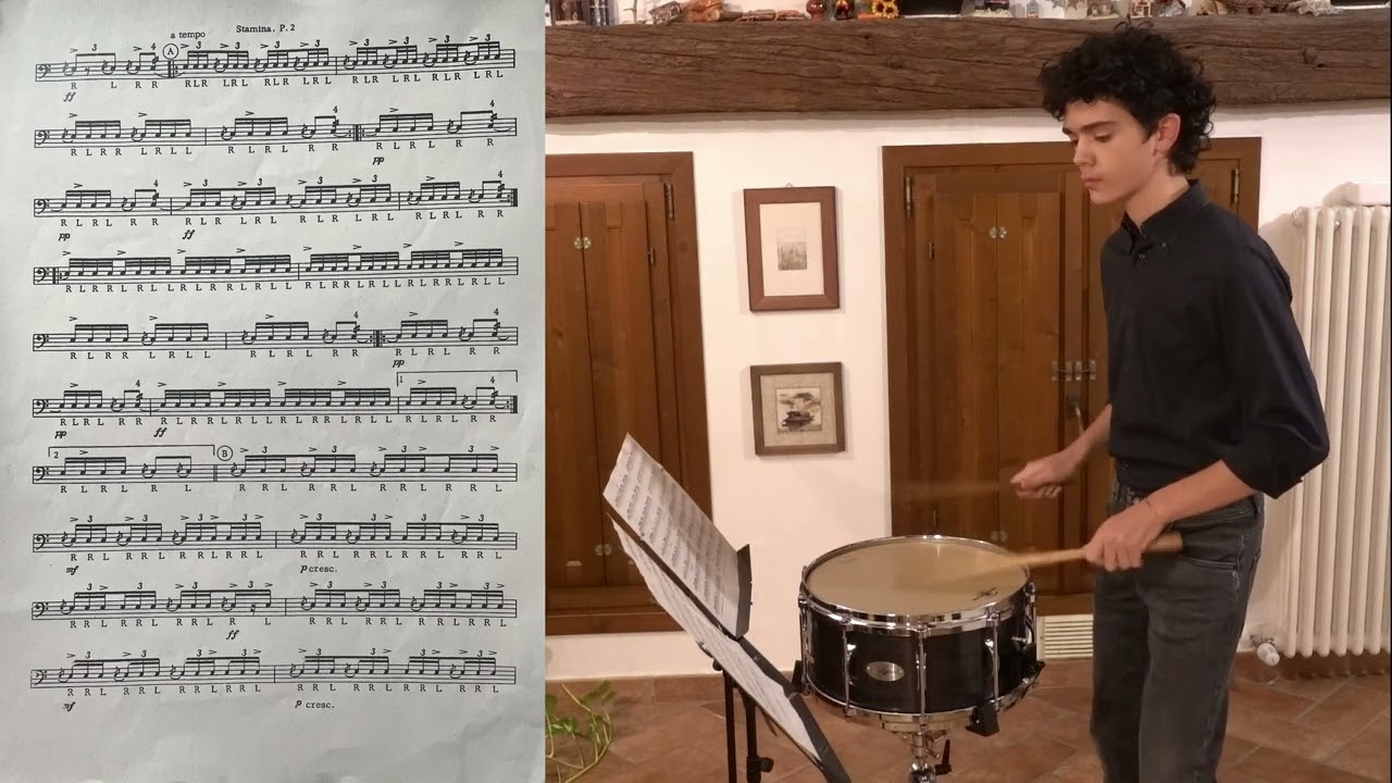Fabrizio Benazzi - snare drum - Stamina by Mitch Markovich